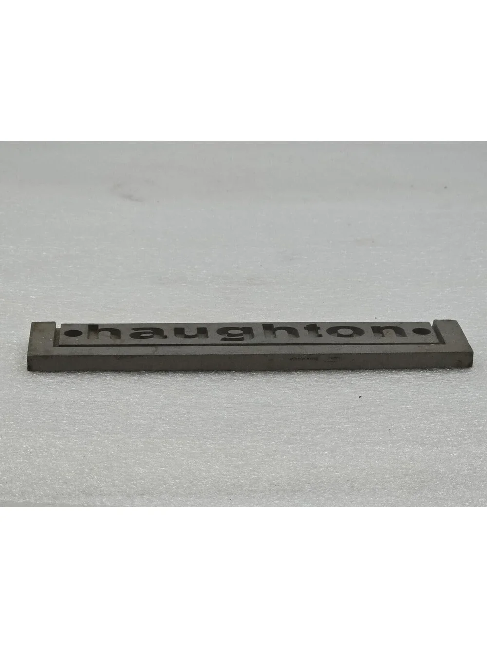 Haughton Elevator Co Cast Metal Sign Nameplate Toledo Ohio Industrial Salvage